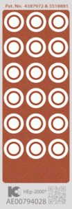 18-well slide configuration