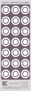 18-well slide configuration