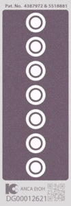7-well slide configuration