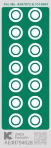 14-well slide configuration